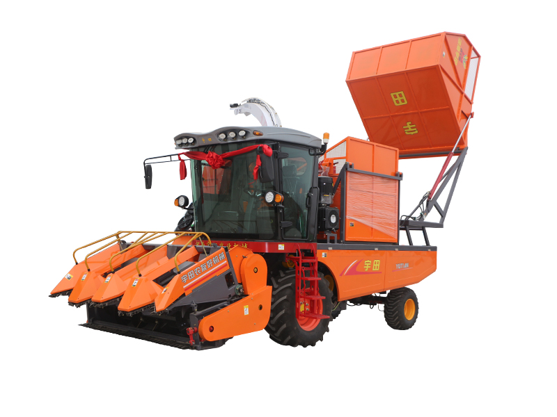 4YZB-4A2自走式穗莖兼收玉(yu)米收穫機