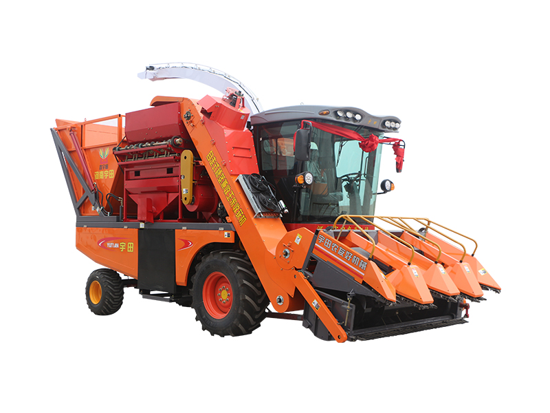 4YZB-4A2自(zi)走式穗莖兼收玉米收穫機