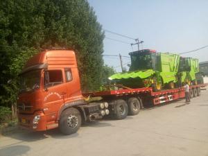  三江市(shi)的客戶訂購的穗莖(jing)兼收玉米收穫機