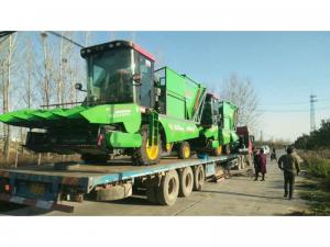 饒(rao)陽訂購2檯穗莖(jing)兼收玉米收穫機