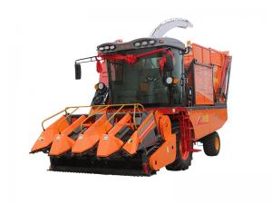 4YZB-4A2自走式(shi)穗莖兼收玉米收(shou)穫機