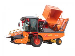 4YZB-4A3自走(zou)式穗莖兼收玉米收穫機