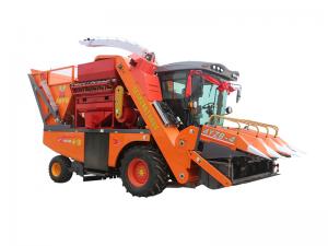 4YZB-4A3自(zi)走式穗莖兼收玉米(mi)收穫機