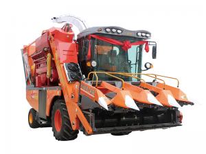 4YZB-4A自走式穗莖兼收玉米收穫機